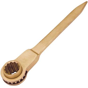 Imagem de CS Unitec | Chave catraca sem faísca | Extremidade do ponteiro | Soquete de 9/40.6 cm | Certificado TUV | Bronze de alumínio | Não magnético | Resistente à corrosão | EX504S-915UA