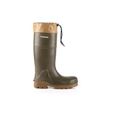 Imagem de BOTA ECOBOOTS BRACOL IMPERMEÁVEL 91FPUL600PL PURESAFE COM POLAINA C.A 35047 Tamanho:39
