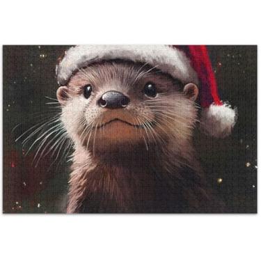 Imagem de Quebra-cabeça St Patrick Highland Cow para adultos fofos 1000 peças de arte de jogo de brinquedo personalizado quebra-cabeça rígido família elefante branco presentes, 75 x 40 centímetros