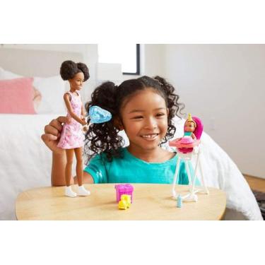 Imagem de Boneca Barbie Skipper Babysitters Aniversário Do Bebê Negra - Mattel