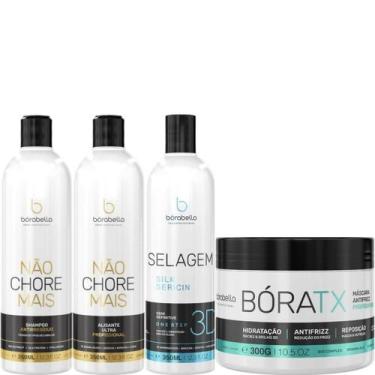 Imagem de Borabella Kit Não Chore + Selagem 3x350ml + Bóratx 300g