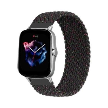 Imagem de Pulseira De Relógio Elástica Trançada De 20mm 22mm Para Amazfit GTS 2 
