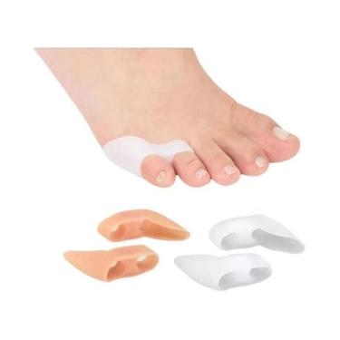 Imagem de Protetor De Dedo Rosa Para Correção De Joanete 2PCS Alívio Da Dor Nos 
