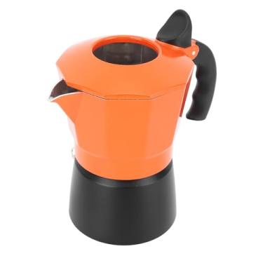 Imagem de Zerodis Cafeteira, Cafeteira de Liga de Alumínio Alça Ergonômica Máquina de café para Fabricação de Gotejamento Reutilizável Aquecido Em Fogões Elétricos a Gás ou Outras Fontes de Calor (3 Copos