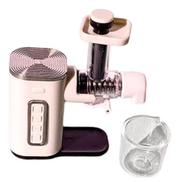 Imagem de Dynwave Enfeite de espremedor de frutas para casa de bonecas, escala 1/12, modelo clássico em miniatura, presente de Natal, decoração, brinquedo para brincar, Branco