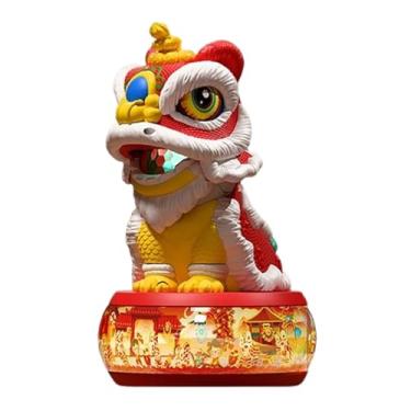 Imagem de Brinquedos de animais de caminhada para crianças | Elétrico desenvolvimento precoce dança do leão com música e luz, brinquedos educativos de animais | para meninos meninas creches, aniversário