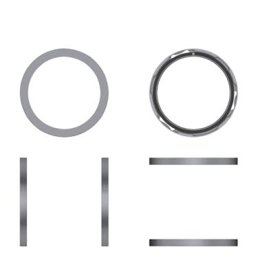 Imagem de Generic Capa de moldura para nada CMF Watch Pro 2, protetor antiarranhões, capa protetora de bisel (cinza escuro)