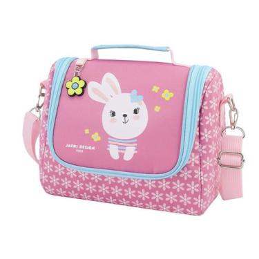 Imagem de Bolsa Térmica Infantil Lancheira Escolar Menina Pimpolho - Jacki Desig