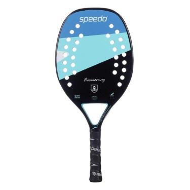 Imagem de Raquete Beach Tennis Boomerang Glass Fiber + Beach Bag  Speedo -  BLACK-Unissex