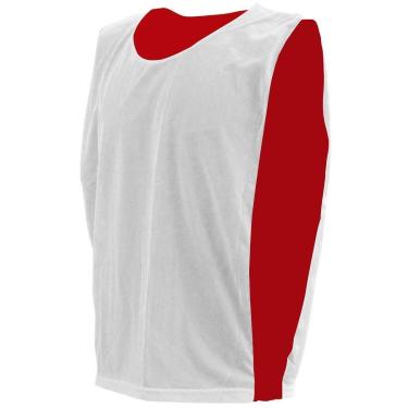 Imagem de Colete de Treino Dupla Face TRB Branco e Vermelho-Unissex