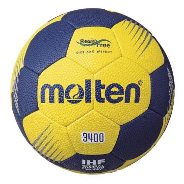 Imagem de Bola Molten Handball HF3400-YN IHF Approved Resin Free-Unissex