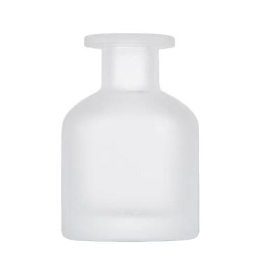 Imagem de Frasco difusor de vidro vazio transparente fosco de 150 ml, recipiente de armazenamento de aromaterapia e óleo essencial, frasco de viagem para fragrância doméstica DIY