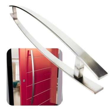 Imagem de Puxador Para Portas Lugui 1,5 m Aço Inox Escovado