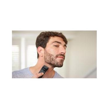 Imagem de Aparador de Pelos Philips Multigroom Series 3000 6 em 1 MG3711/15 Sem Fio Preto - Bivolt