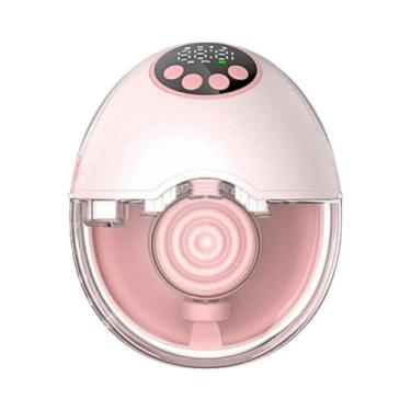 Imagem de Bomba De Leite Elétrica Sem Fio, Livre De BPA, Com Aquecimento E Tampa