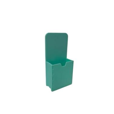Imagem de Organizador Magnético Porta-Lápis - Suporte de Caneta para Quadro Branco, Geladeira e Superfícies Metálicas, Armazenamento Prático (Verde 11,5x5,2cm)