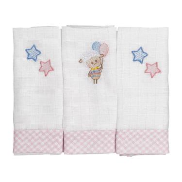 Imagem de Pano de Boca para Bebê 34 cm x 40 cm Baby Joy