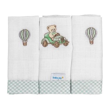 Imagem de Pano de Boca para Bebê 34 cm x 40 cm Baby Joy