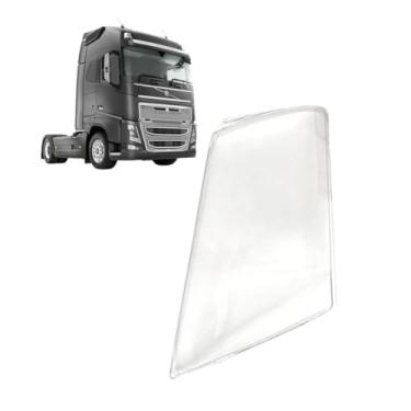 Imagem de Lente Farol Dianteiro Para Volvo FH FM 2015 a 2021 Material Lente Policarbonato Lado Esquerdo