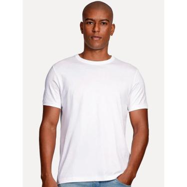 Imagem de Camiseta Aramis Masculina Basic Lisa Mono Icon Branca-Masculino