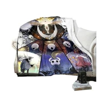 Imagem de Cobertor 3D Impresso De Cartoon Hollow Knight, Confortável E Macio, Pa