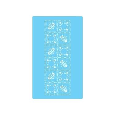 Imagem de Stencil De Parede Tamako Ladrilho - 55 X 90Cm - Ref 449