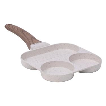 Imagem de Frigideira Grill 3 em 1 Style Cook Mármol - Areia - Mimo Style