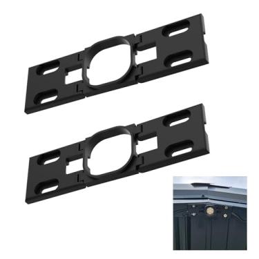 Imagem de Clipes de luz Gable (preto) - Compatível com luzes permanentes Govee Pro Outdoor (2)