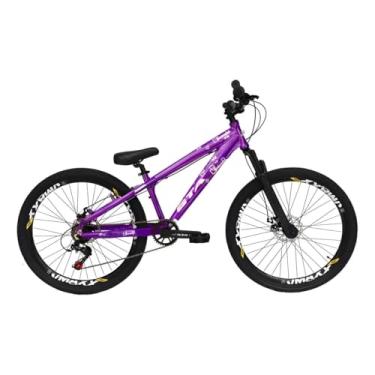 Imagem de Bicicleta Aro 26 Freeride GTA Rebel Kit Single Freio Hidráulico,Roxo