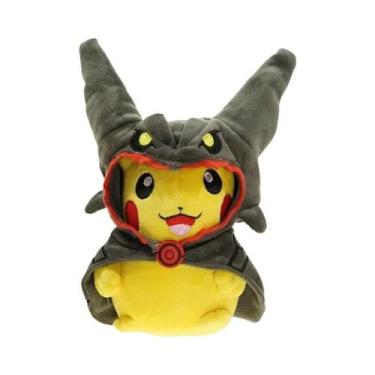 Imagem de Brinquedo De Pelúcia Pokémon Para Crianças, Boneco Pikachu, Eevee, Cha