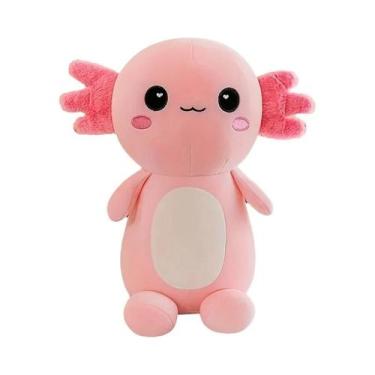 Imagem de Brinquedo De Pelúcia Axolotl, Animal De Estimação Realista De Desenho 