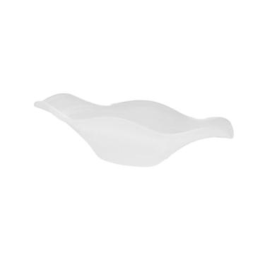 Imagem de FytStycale Fruteira de vidro, tigela para petiscos, bandeja para servir, peça central para aperitivos, sobremesas e biscoitos, Branco