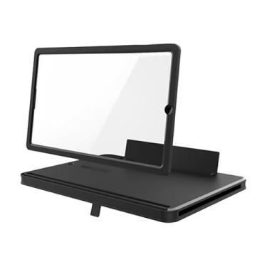 Imagem de Amplificador De Ecrã Para Telemóvel | Suporte Dobrável e Ajustável para Amplificador de Smartphone - Lente de Ampliação para Ecrã do Telefone - para Filmes Vídeos Leitura e Uso Familiar