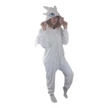 Imagem de Pijama Kigurumi Macacão Fúria Da Luz Adulto Como Treinar Seu Dragão - 
