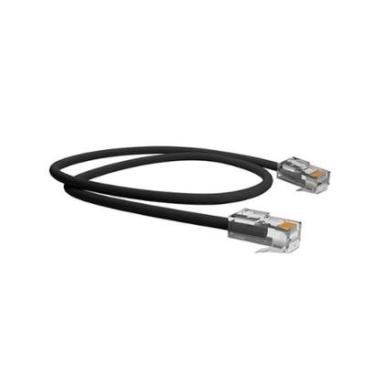 Imagem de Cabo Patch Cord CAT5E SOHOPLUS, 2.5 Metros T568A, Preto - 35103023-Unissex