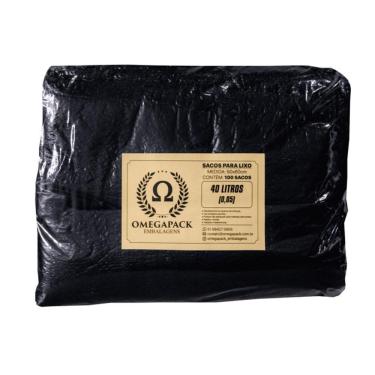 Imagem de Saco De Lixo 40 Litros - 100 Unidades