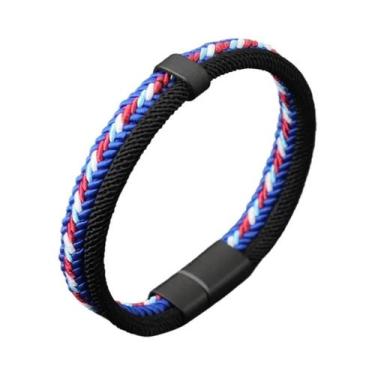 Imagem de Pulseira De Fio Com Fivela Magnética Destacável Unissex, Acessórios Ve