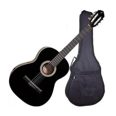 Imagem de Violao Giannini Acustico Nylon Start N14 Preto + Capa