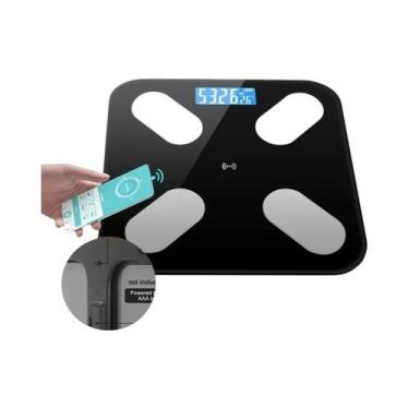 Imagem de Balança Digital Inteligente Sem Fio Com LED Para Análise De Composição