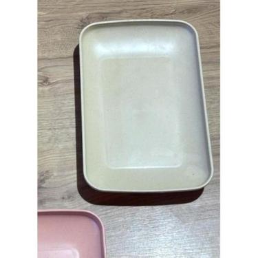 Imagem de Travessa Bambu PP Lines Cinza 24cm 221235 Lyor