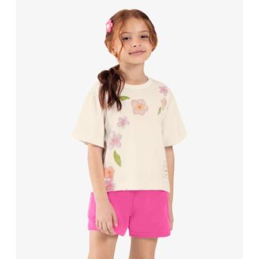 Imagem de Blusa Infantil Feminina Rovitex Kids Bege, 8, Bege