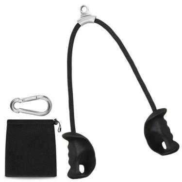 Imagem de Puxador Anatomico Corda Biceps Triceps Pegada Anatomica Academia Super