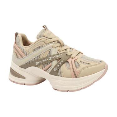 Imagem de Tênis Feminino Ramarim Chunky Sola Alta Casual Confortável Original