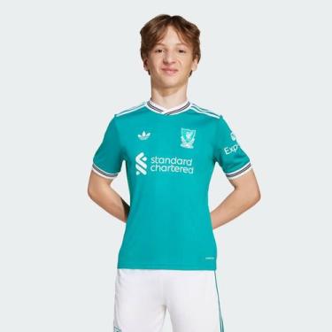 Imagem de Camisa Adidas Liverpool Third 2026 Juvenil, 14 ANOS