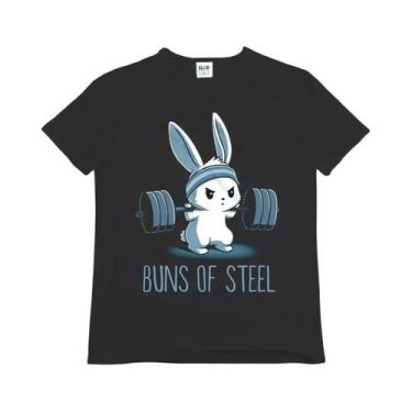 Imagem de Camiseta Masculina Oversized para Academia - Manga Curta e Estampa de 