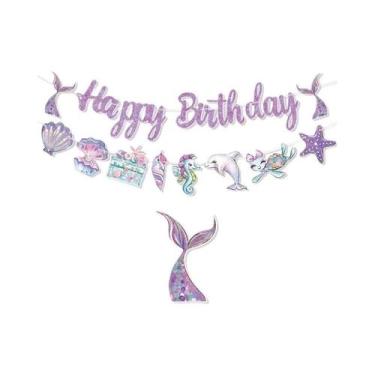 Imagem de Guirlanda De Animais Da Selva Para Crianças: Decoração De Festa De Ani