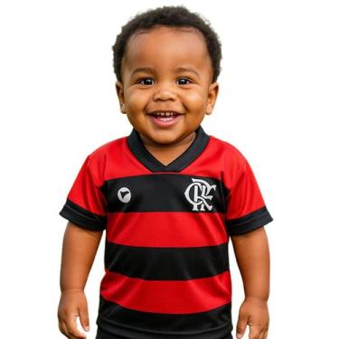 Imagem de Camiseta Toddler do Flamengo - 031SSX - Torcida Baby, Preto, Vermelho,