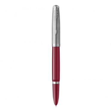 Imagem de Caneta Tinteiro com Escrita Suave Ponta Média e Estojo, PARKER 2123496, Vermelho