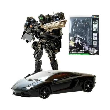 Imagem de Robô De Transformação Dark Lockdown: Bonecos De Carro De Brinquedo Ver
