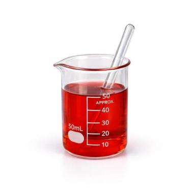 Imagem de Bequer De Vidro Baixo Griffin 50ml 1un - Drop Glass
